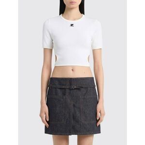 Courreges T-Shirt Woman White